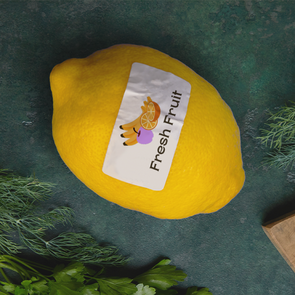 Voedselveilige stickers op rol
