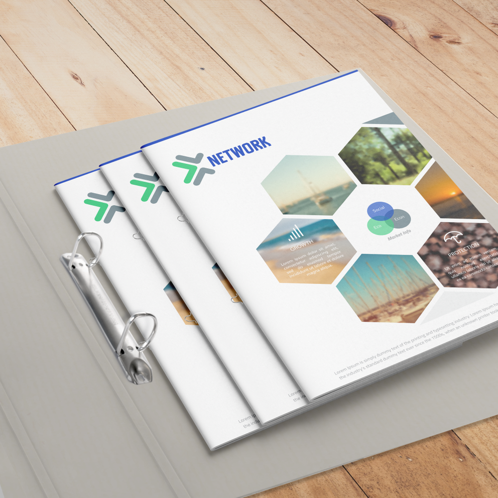 Brochures met oognieten